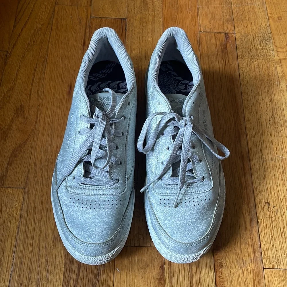 Reebok Club C 85 Diamond Silver Sneakers - Picture 5 of 9